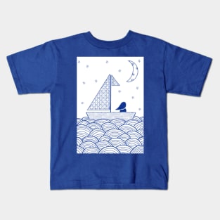 Night Boat Kids T-Shirt